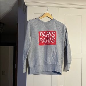 Eleven Paris Titan gray sweatshirt, size M